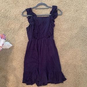 Altar’d State Navy Open Back Sundress (small)